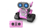 Rechargeable Remote Control Robot Toy with Gesture Sensing and LED Light Effects