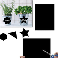 Magnetic Dry Erase Menu Board Sticker Set for Fridge