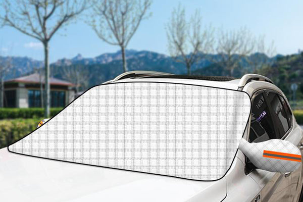 Car Windshield Snow Cover Protector with Reflection Strips