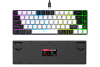 68 Keys Gaming Keyboard RGB Gaming Keyboard for Windows PC Laptop
