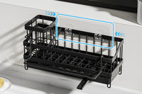 Wall Mount Sponge Holder Rotating Drain Rack