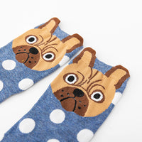 Five Pairs of Cotton Dog Socks