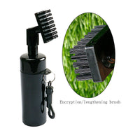 Golf Club Cleaning Brush Groove Cleaner with Squeeze Bottle