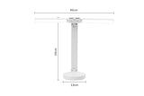 Foldable Double Head LED Desk Lamp