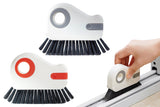 Set of 2Pcs Groove Cleaning Brush with Hidden Scraper