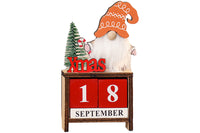 Portable Santa Design Christmas Calendar Ornament