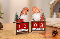 Portable Santa Design Christmas Calendar Ornament