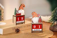 Portable Santa Design Christmas Calendar Ornament