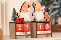 Portable Santa Design Christmas Calendar Ornament