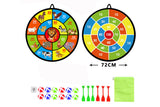 Large Double-Sided Dart Board Game For Kids