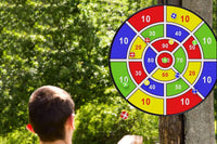 Large Double-Sided Dart Board Game For Kids