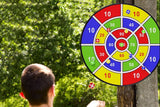 Large Double-Sided Dart Board Game For Kids