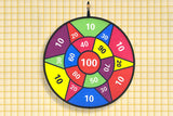 Large Double-Sided Dart Board Game For Kids