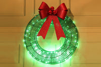 LED Christmas Wreath Decor