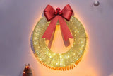 LED Christmas Wreath Decor