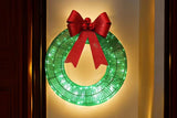 LED Christmas Wreath Decor