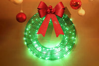 LED Christmas Wreath Decor