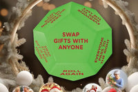 2Pcs Christmas Party Santa Swap Gift Exchange Dices