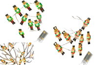 20LEDs Christmas Walnut Soldier String Lights