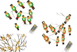 20LEDs Christmas Walnut Soldier String Lights