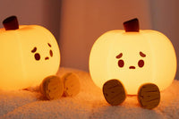 Cute Silicone Pumpkin Night Light