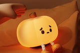 Cute Silicone Pumpkin Night Light