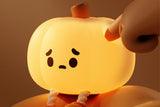 Cute Silicone Pumpkin Night Light