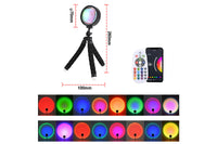 RGB Color Sunset Projector Lamp with APP Control