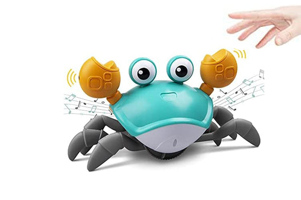 Electric Music Crawling Crab Kids Toy With Light