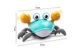 Electric Music Crawling Crab Kids Toy With Light