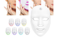 7 Color LED Light therapy Face Mask