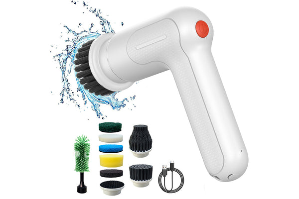 8 In 1 Electric Handheld Spin Scrubber