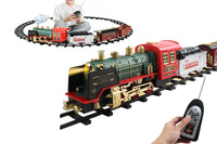 Electric Steam Train Set with Sound and Light