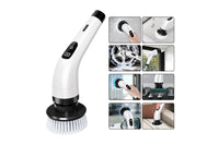 8-in-1 Electric Spin Scrubber Cleaning Brush