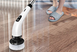 8-in-1 Electric Spin Scrubber Cleaning Brush