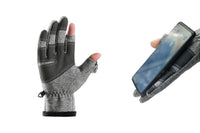 2 Finger Flip Touchscreen Winter Gloves