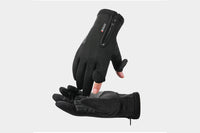 2 Finger Flip Touchscreen Winter Gloves