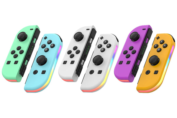 Wireless Controller with RGB Light For Switch