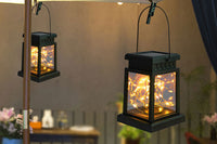 Set of 2Pcs Solar Hanging Lantern Lights