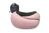 Memory Foam Travel Pillow for Sleep Neck Pillow with Storage Bag