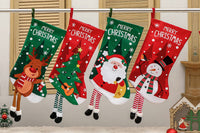 4Pcs Christmas Decoration Stocking Set