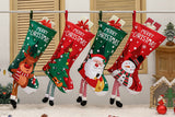 4Pcs Christmas Decoration Stocking Set