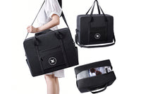 Large Capacity Travel Tote Bag Foldable Waterproof Luggage Storage Bag