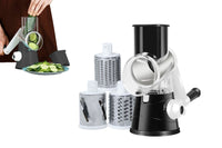 Kitchen Vegetable Food Manual Rotary Drum Grater Chopper Slicer Fruit Cutter