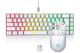 Mini Gaming Keyboard and Mouse Combo Wired K68 RGB Streamer