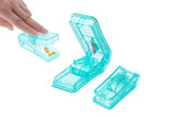 3Pcs Portable Pill Cutter Tablet Vitamin Splitter Divider Grinder Travel Medicine Storage Box