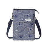 Canvas Crossbody Cell Phone Bag