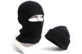 2-in-1 Balaclava Ski Mask Beanie Hats Windproof and Warm Face Mask for Men Women