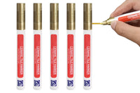 5Pcs Tile Grout Pens Water Resistance for Bathroom Floor Repair