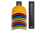 2 Pack Wall Mounted Baseball Cap Hat Rack Organizer